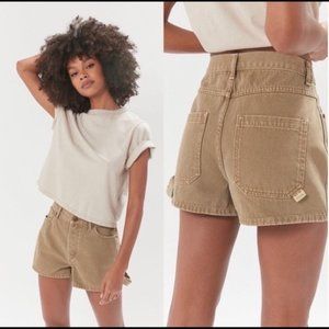 BDG High Waisted Carpenter Shorts
